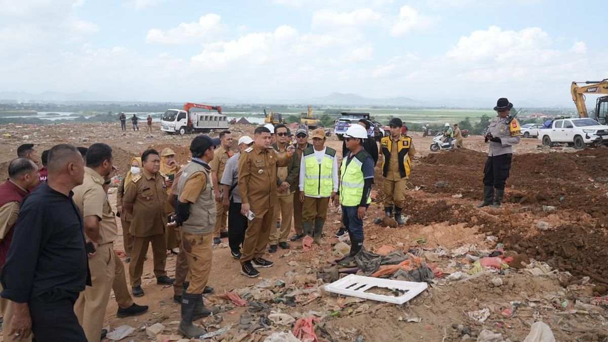 Ilustrasi tpa antang untuk artikel Progres 40%: Makassar Kebut TPA Antang Jadi Sanitary Landfill